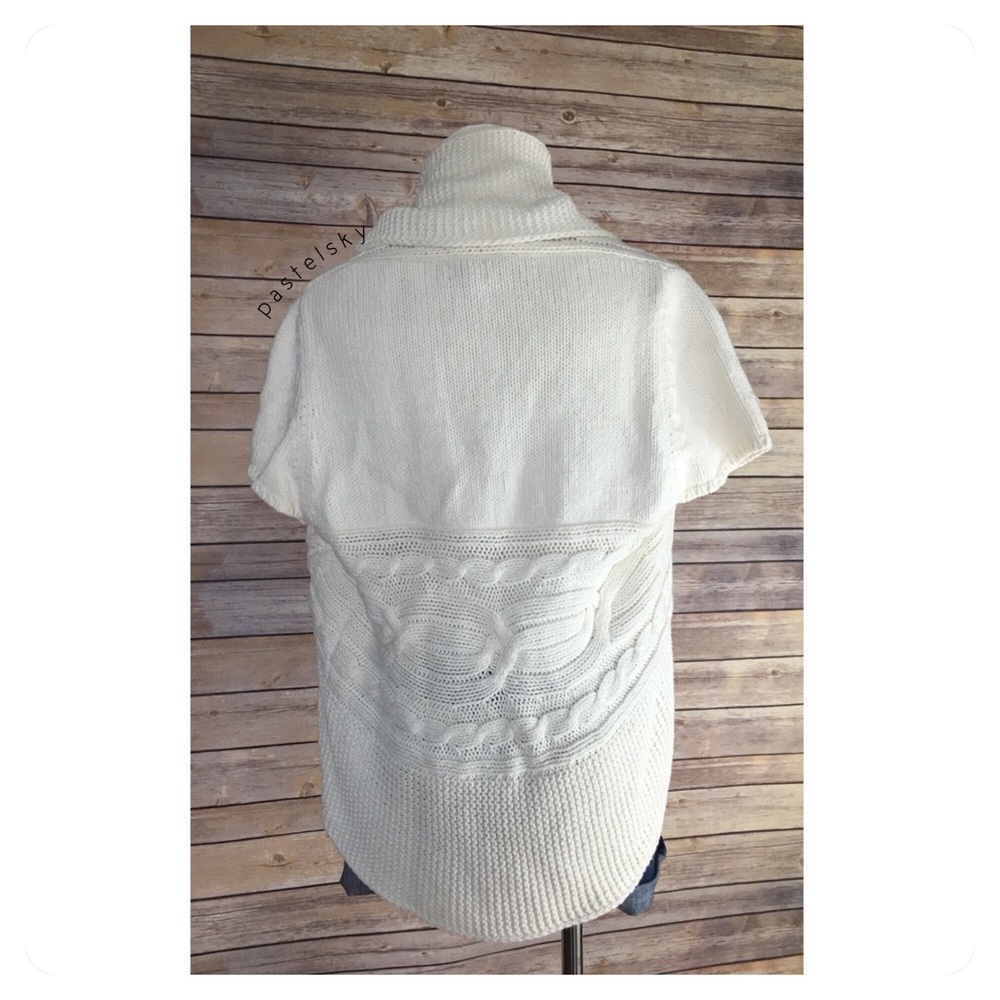 EXPRESS short sleeve knit sweater - Picture 3 of 5